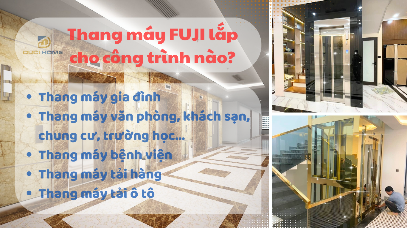Thang may Fuji lap cho cong trinh nao